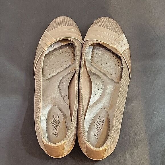 DEXFLEX SPORT ROUND TOE SLIP-ON WOMEN"S FLAT SHOE - Picture 4 of 12